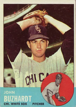 1963 Topps Baseball Cards      035      John Buzhardt